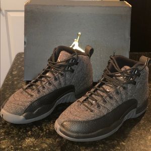 ****SOLD**** Air Jordan 12 Retro Wool BG size- 7y